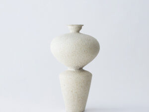 Lebes Hueso Stoneware Vase