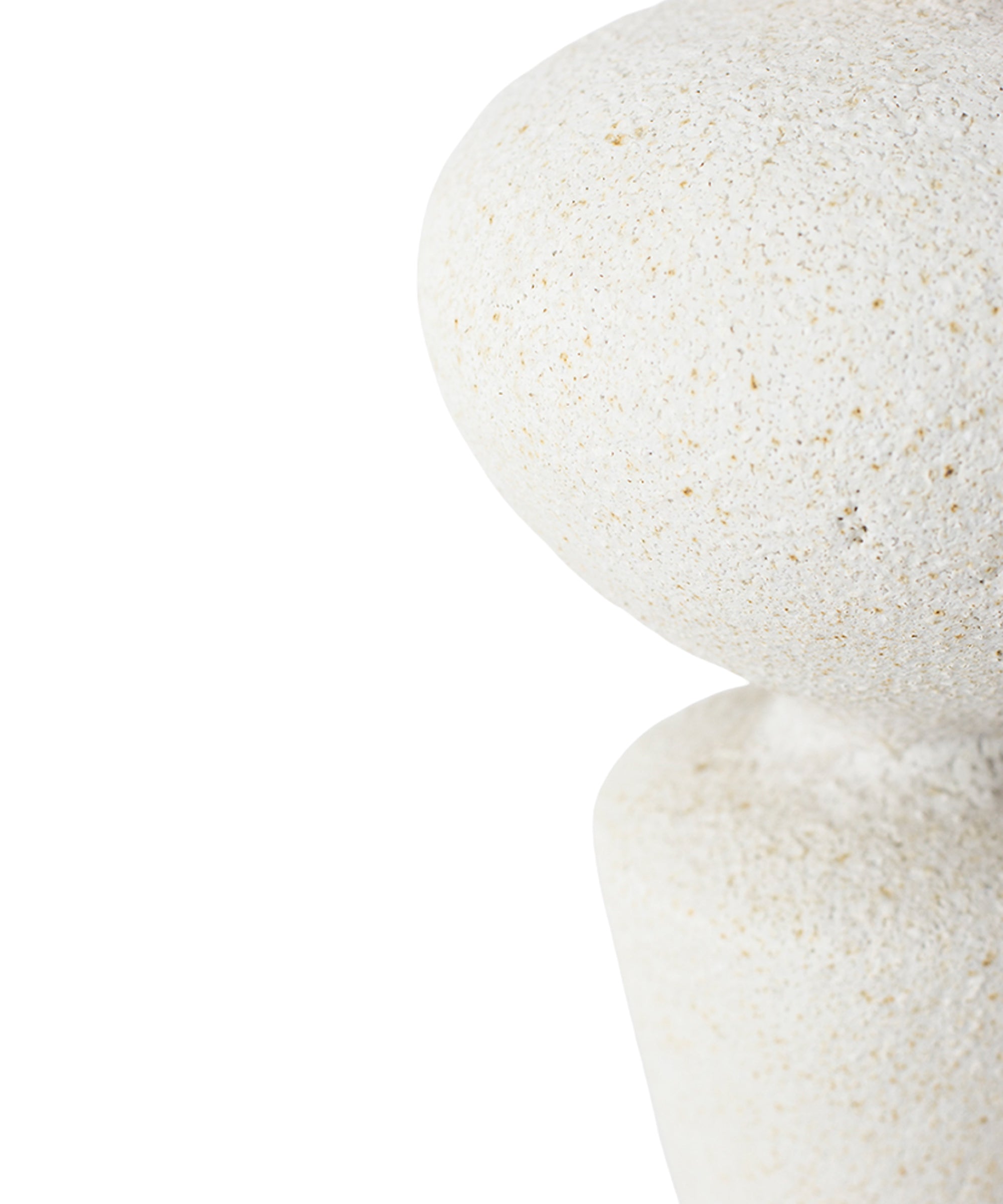 Lebes Hueso Stoneware Vase - Image 5