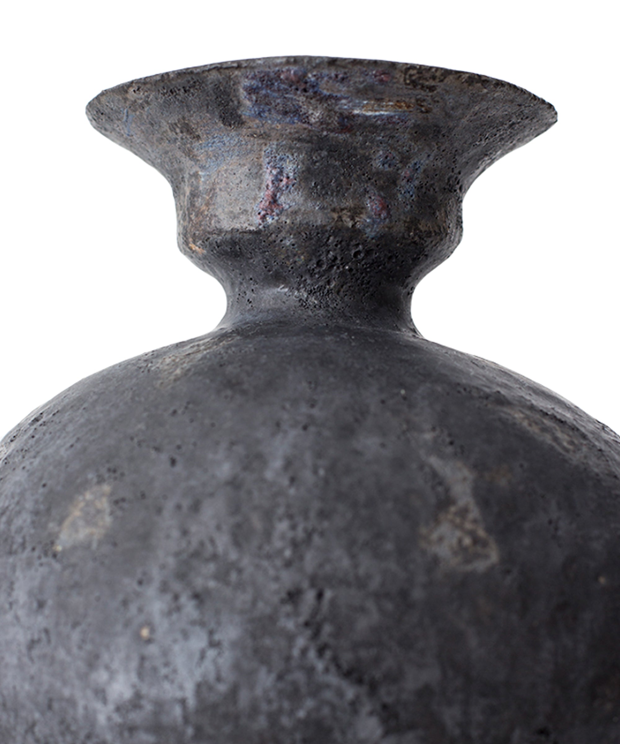 Lekytho Antracita Stoneware Vase - Image 2